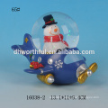 High quality christmas water globe,resin water globe gift for 2016 christmas decoration